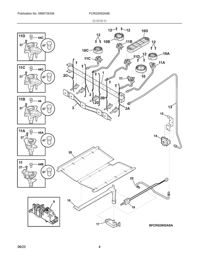 Diagram for FCRG3052ASE