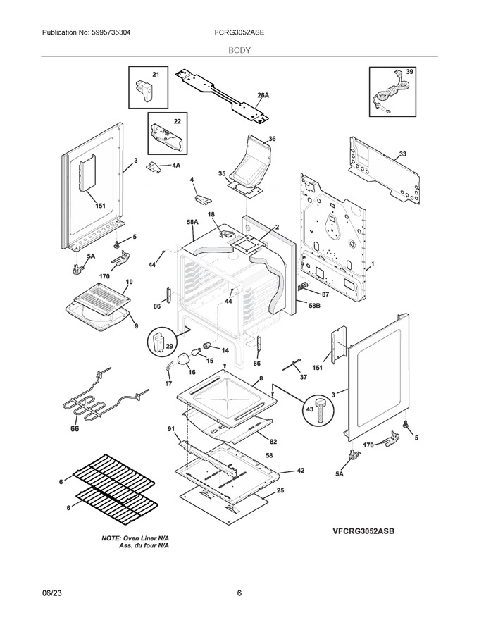 Diagram for FCRG3052ASE