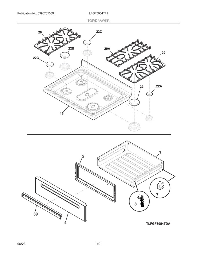Diagram for LFGF3054TFJ