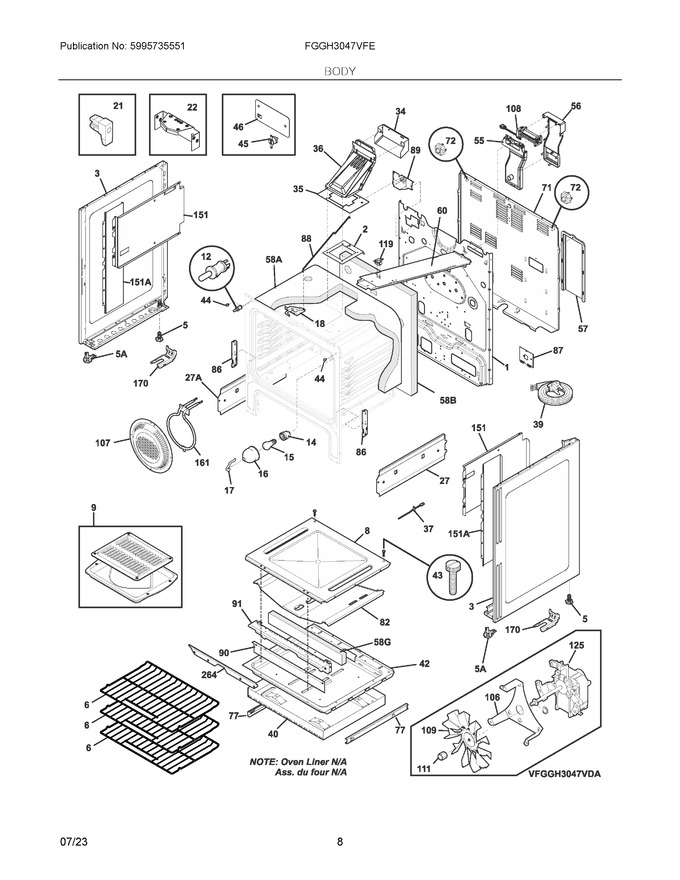Diagram for FGGH3047VFE