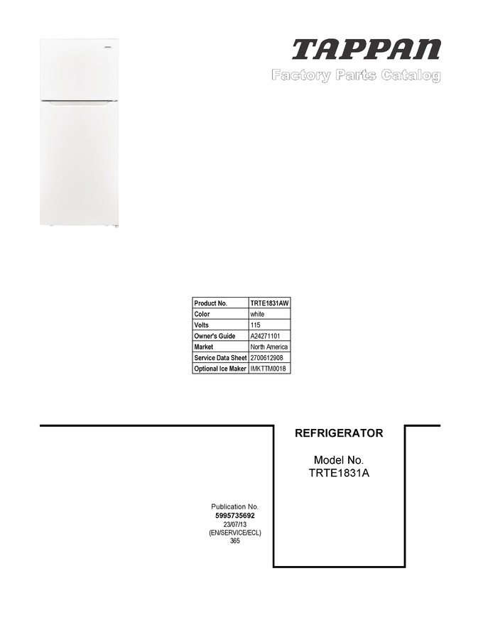 Diagram for TRTE1831AW