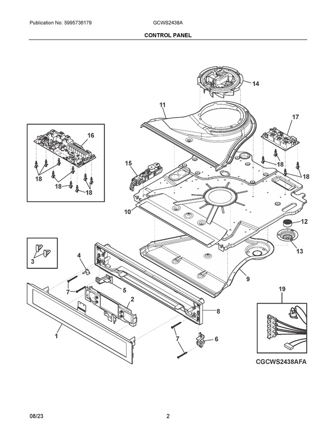 Diagram for GCWS2438ABA