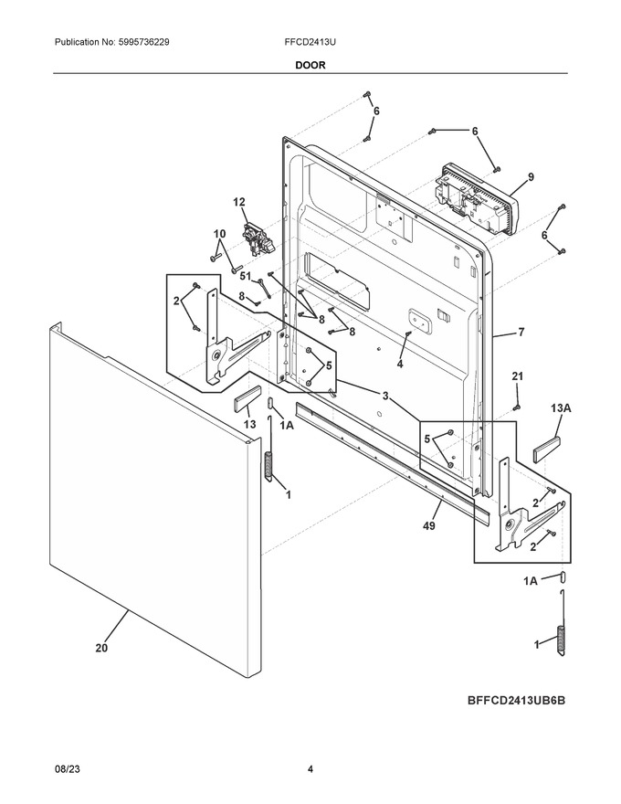 Diagram for FFCD2413UB6B