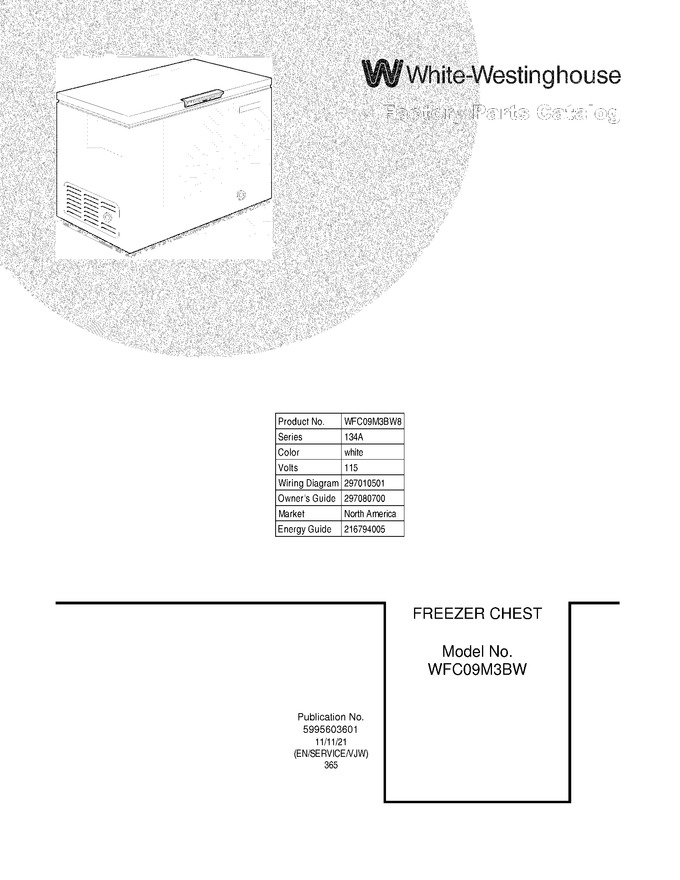 Diagram for WFC09M3BW8
