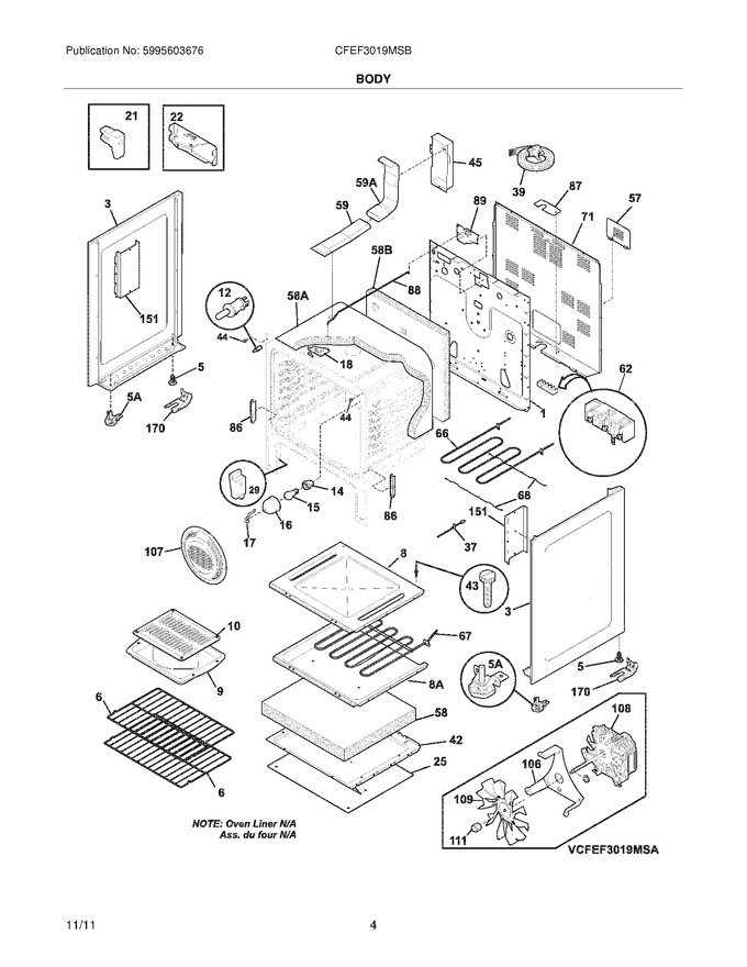 Diagram for CFEF3019MSB