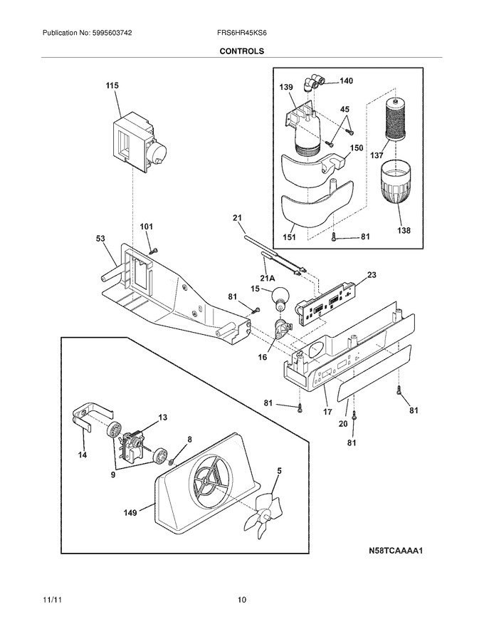 Diagram for FRS6HR45KS6