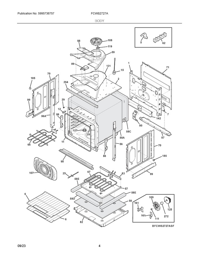 Diagram for FCWS2727AWF