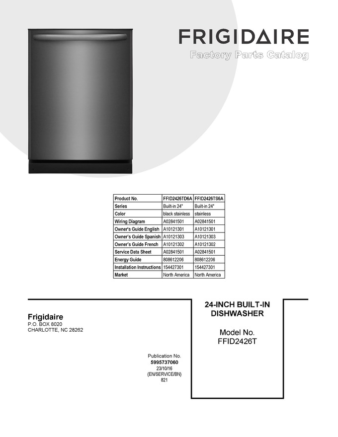 Diagram for FFID2426TD6A