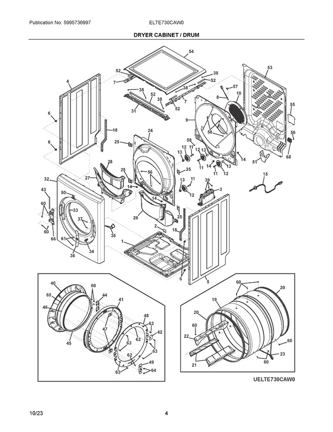 Diagram for ELTE730CAW0