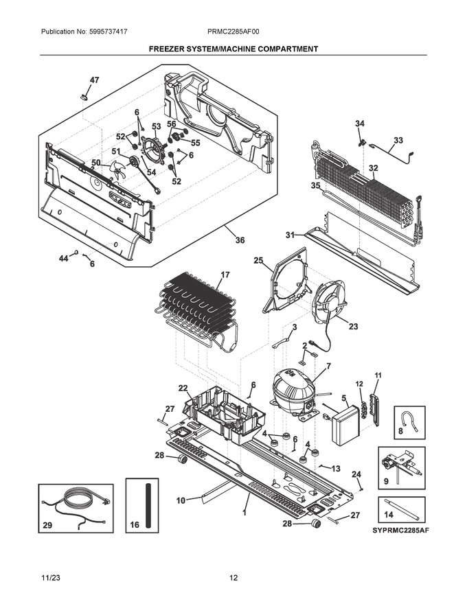 Diagram for PRMC2285AF00