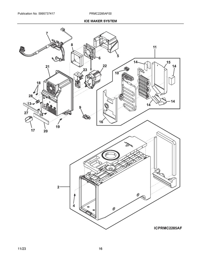 Diagram for PRMC2285AF00