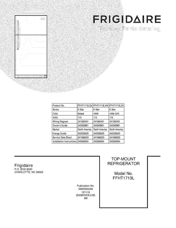 Diagram for FFHT1713LZ4