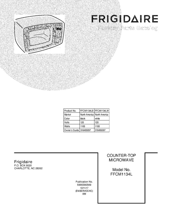 Diagram for FFCM1134LB