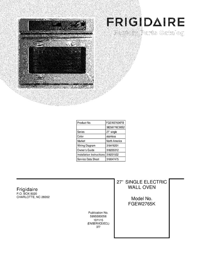 Diagram for FGEW2765KFB