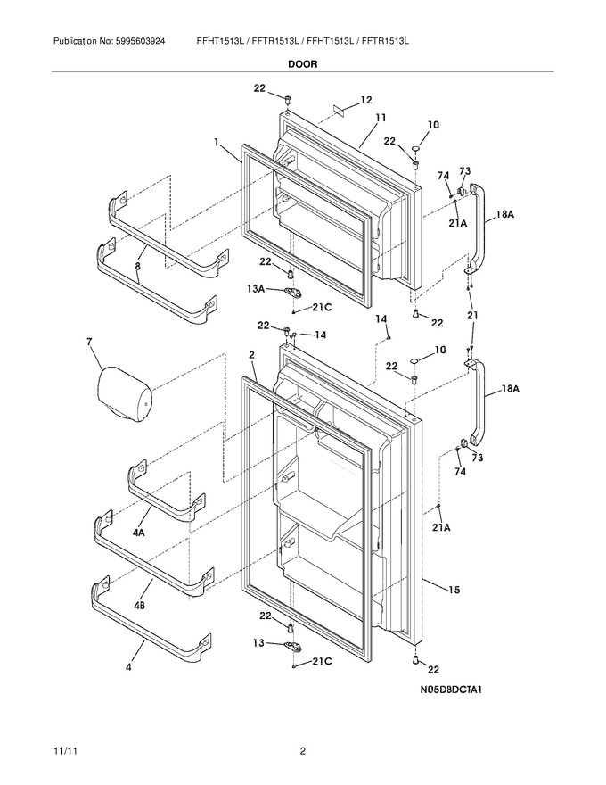 Diagram for FFHT1513LS8