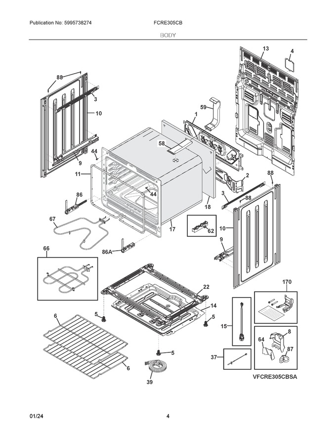 Diagram for FCRE305CBWB