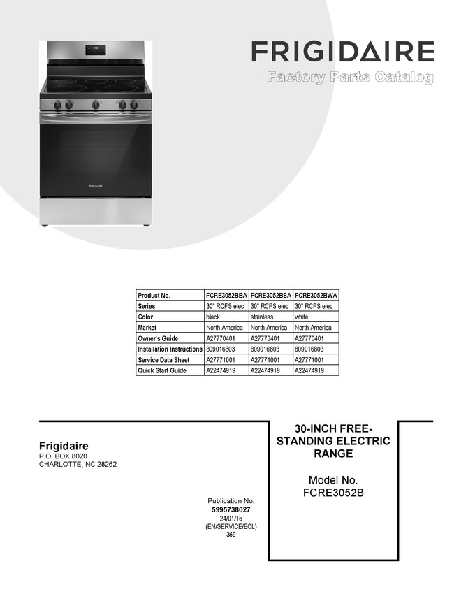 Diagram for FCRE3052BBA