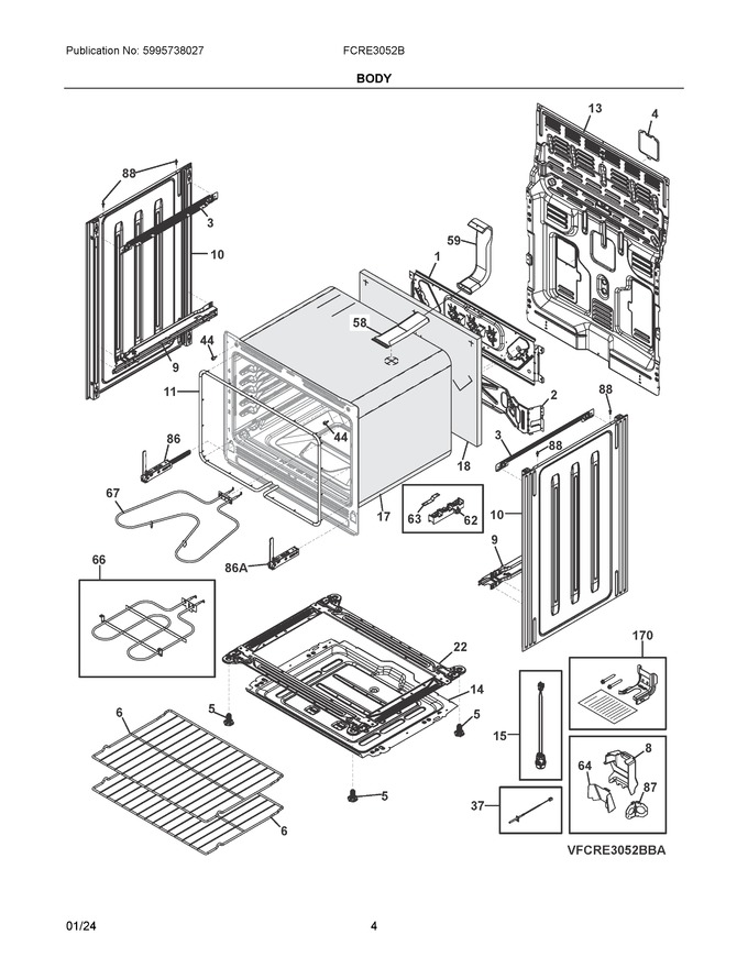Diagram for FCRE3052BWA