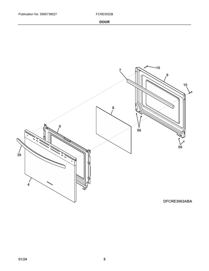 Diagram for FCRE3052BSA