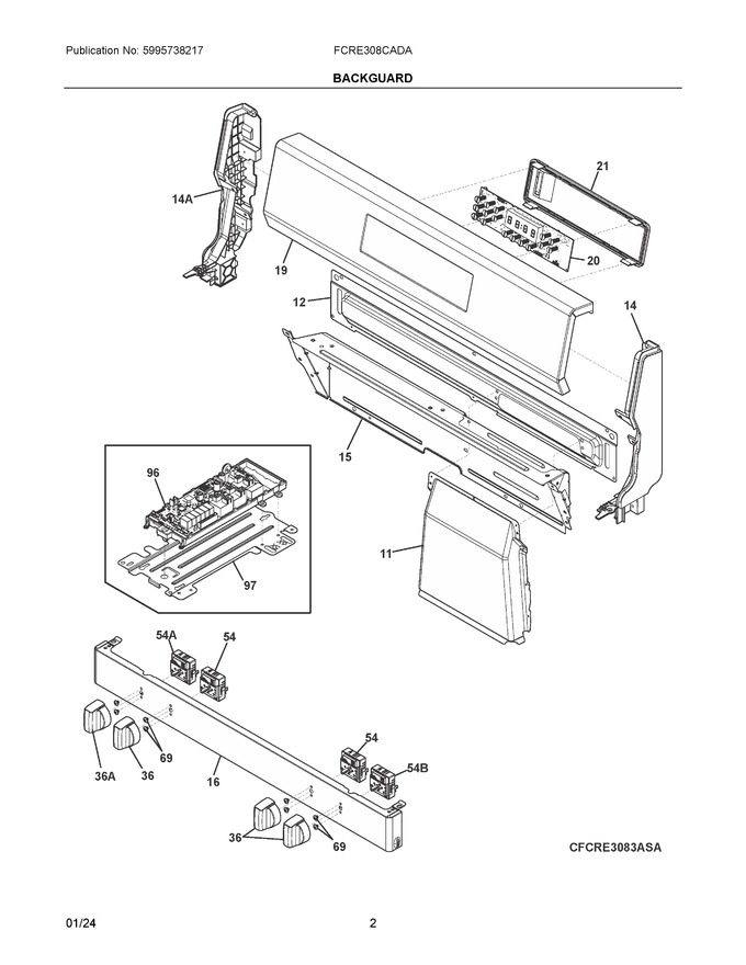Diagram for FCRE308CADA