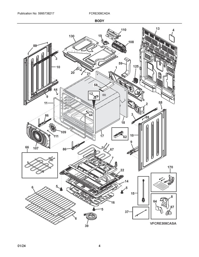 Diagram for FCRE308CADA
