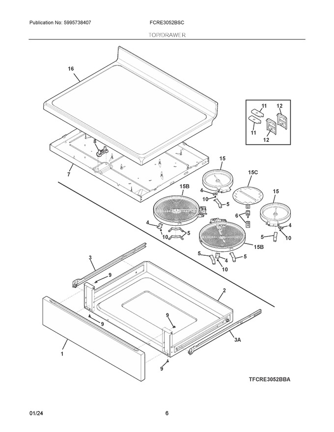 Diagram for FCRE3052BSC