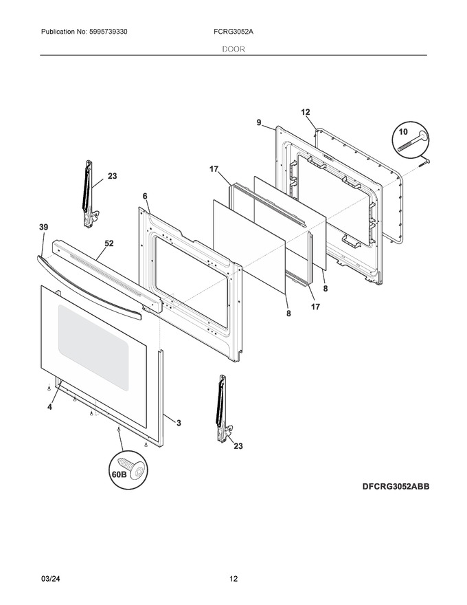 Diagram for FCRG3052ABD