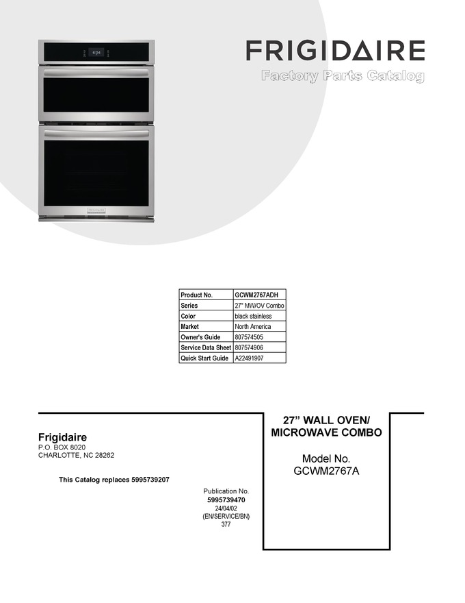 Diagram for GCWM2767ADH