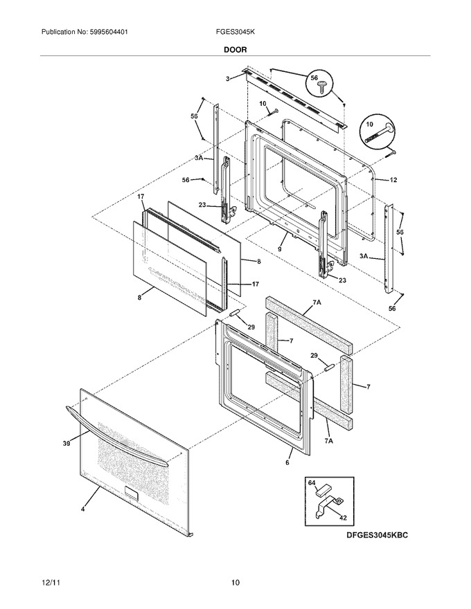 Diagram for FGES3045KBD