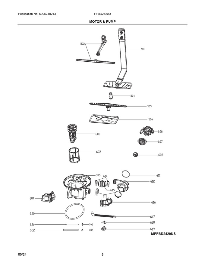 Diagram for FFBD2420UB