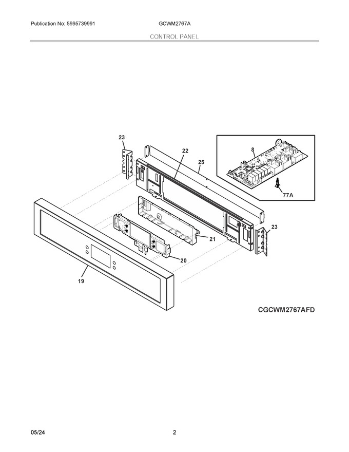 Diagram for GCWM2767AFE