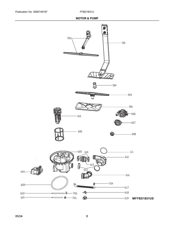 Diagram for FFBD1831UB