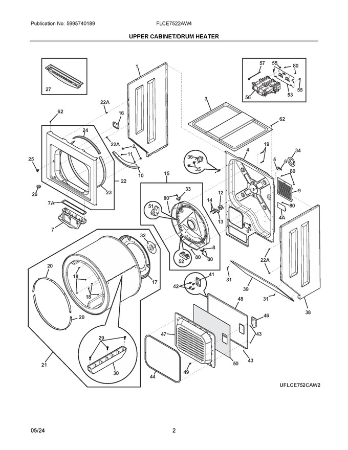 Diagram for FLCE7522AW4