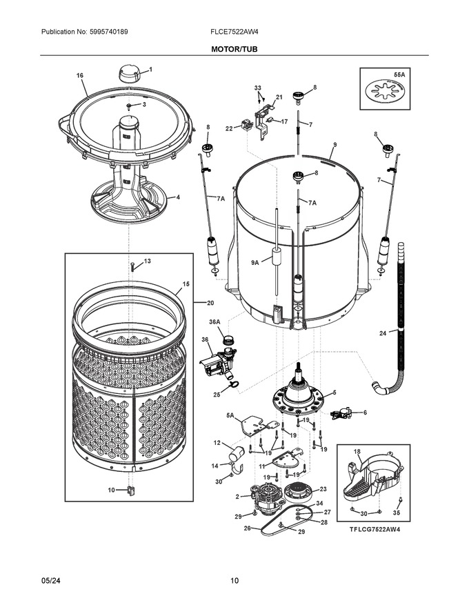 Diagram for FLCE7522AW4