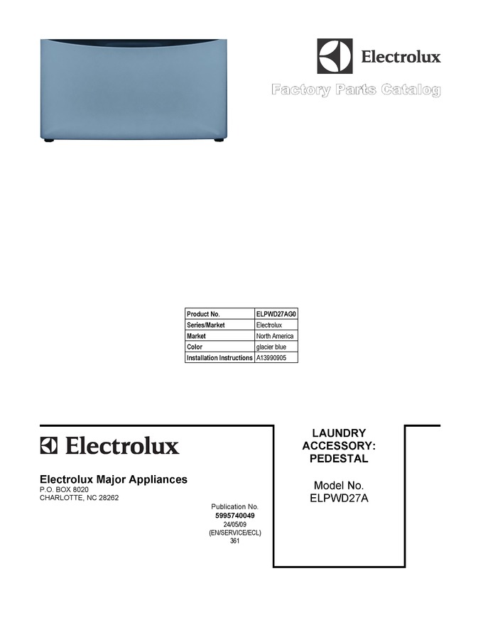 Diagram for ELPWD27AG0