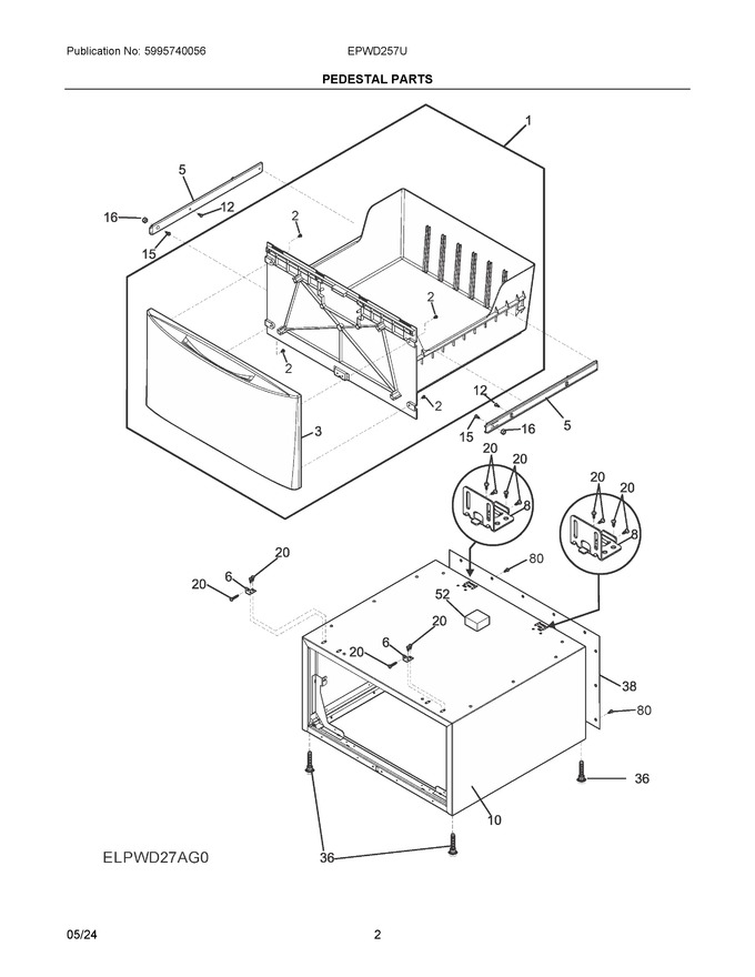 Diagram for EPWD257UIW1