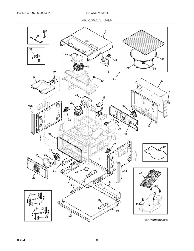 Diagram for GCWM2767AFH
