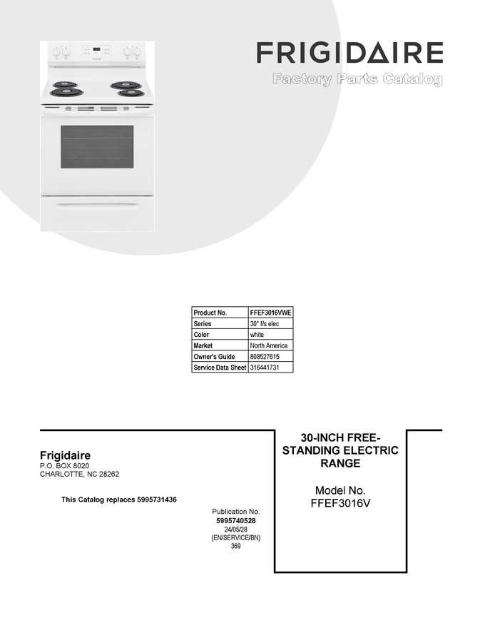 Diagram for FFEF3016VWE