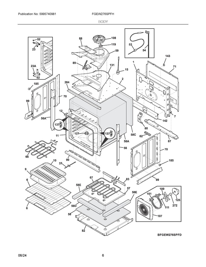 Diagram for FGEW276SPFH