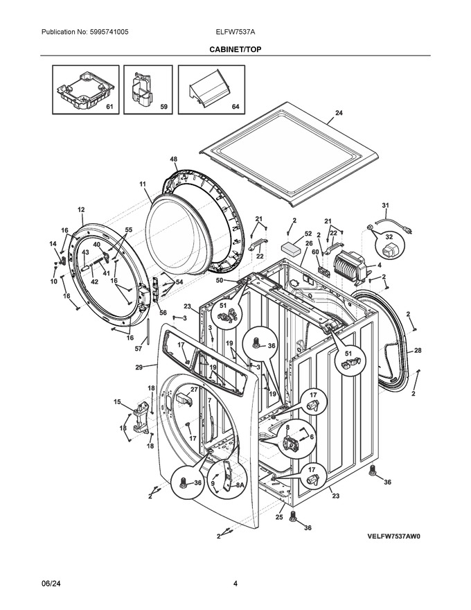 Diagram for ELFW7537AT1