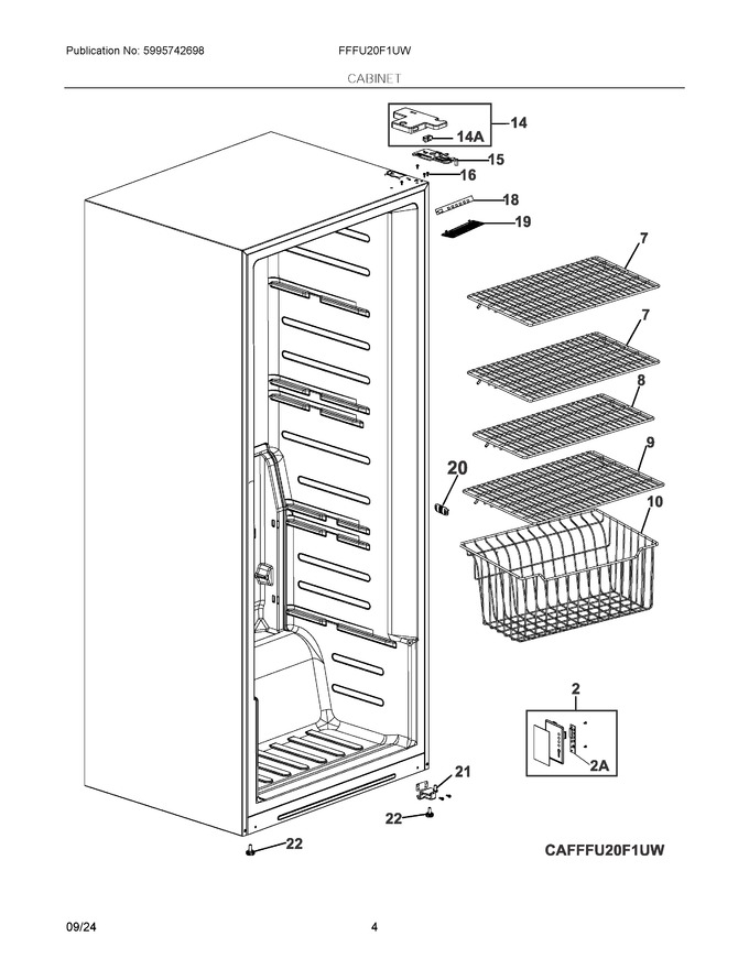 Diagram for FFFU20F1UW