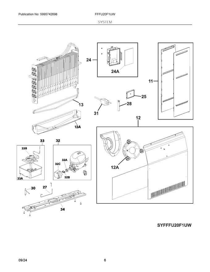 Diagram for FFFU20F1UW