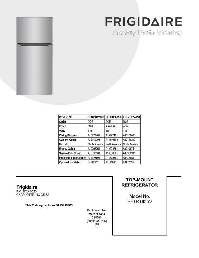Diagram for FFTR1835VB0