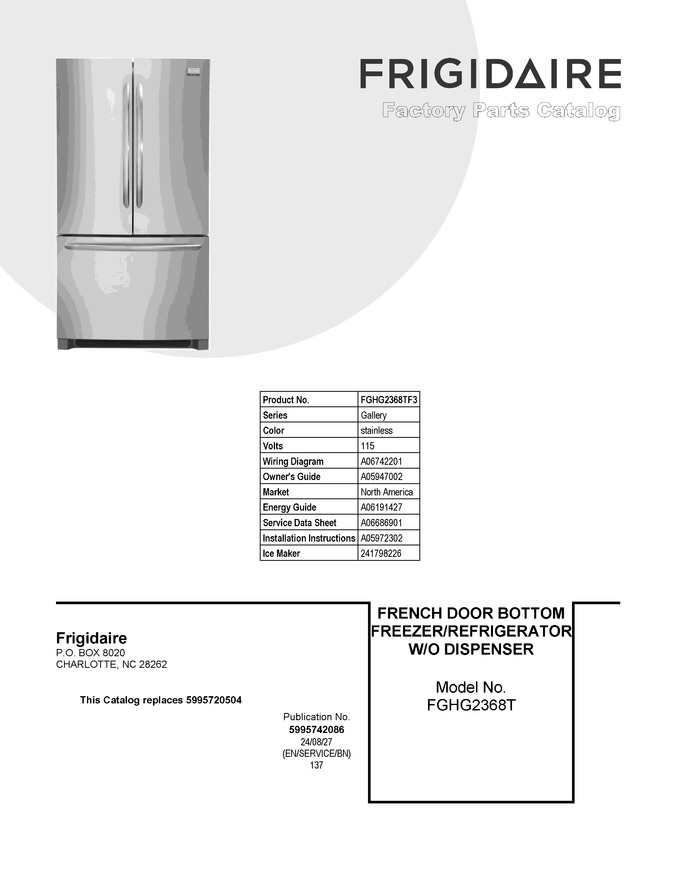 Diagram for FGHG2368TF3