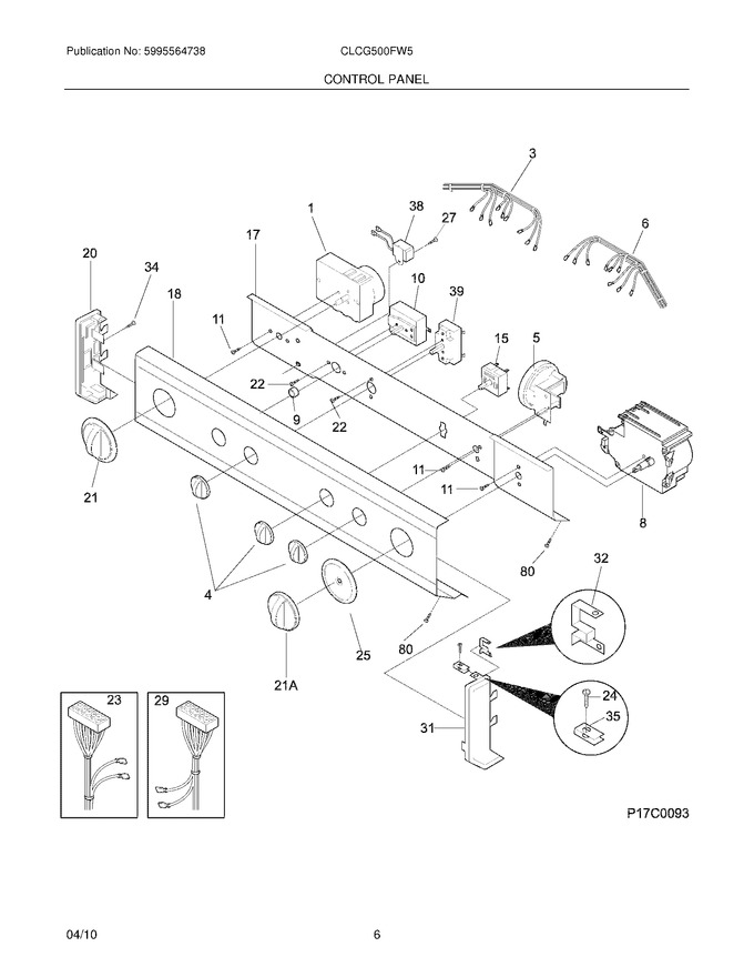 Diagram for CLCG500FW5