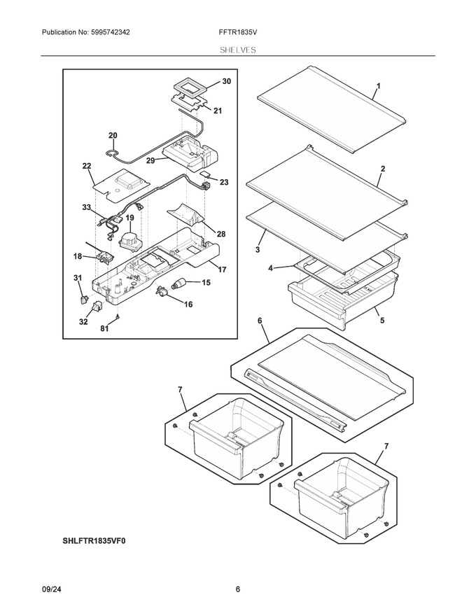 Diagram for FFTR1835VW2