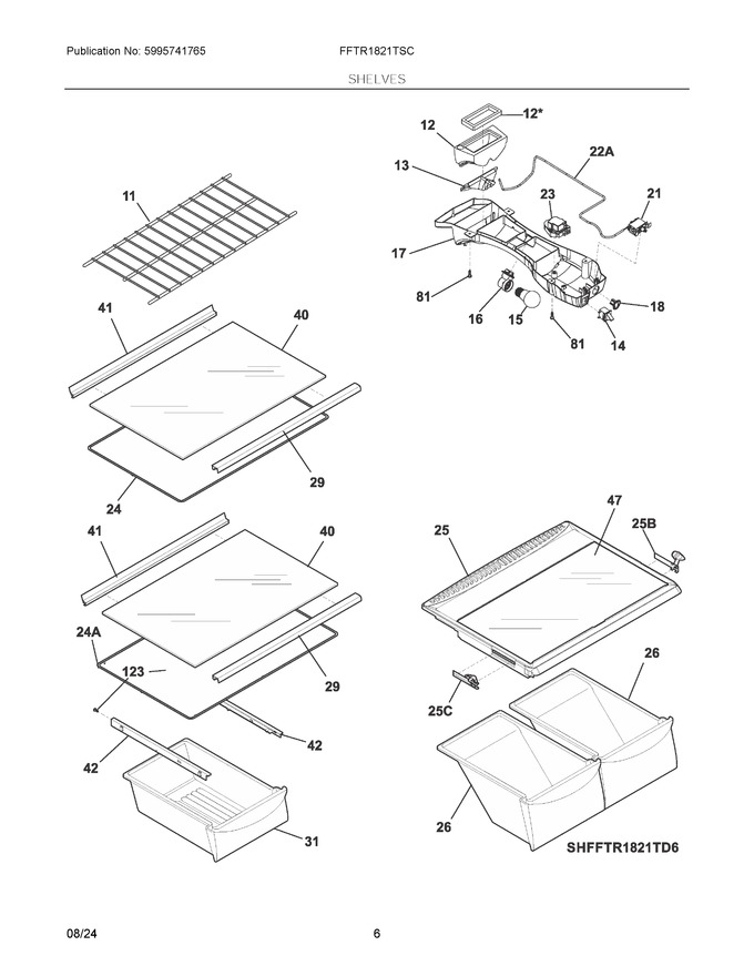 Diagram for FFTR1821TSC