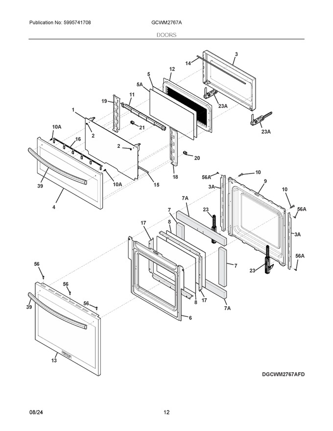 Diagram for GCWM2767ADF
