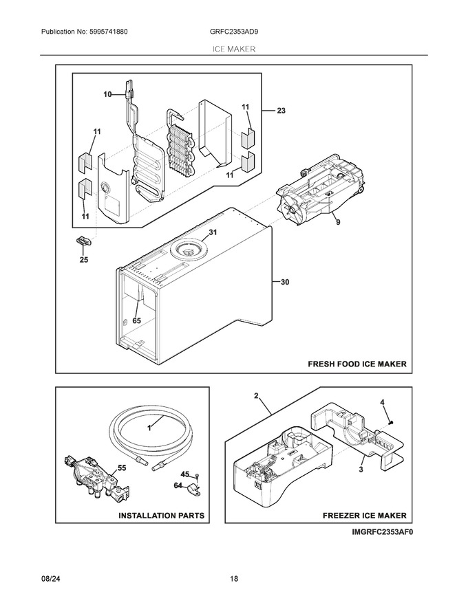 Diagram for GRFC2353AD9