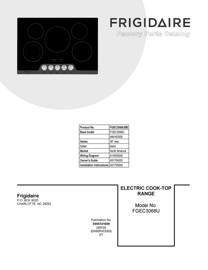 Diagram for FGEC3068UBB